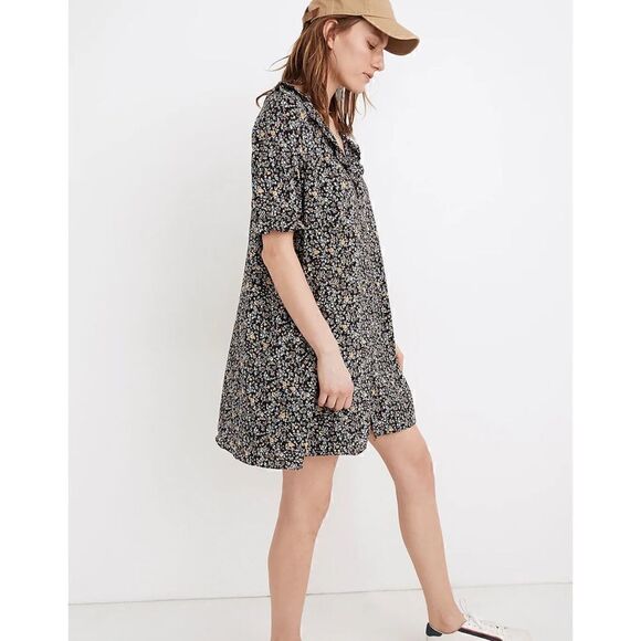 Madewell Ruffle Button-Front Trapeze Dress in Folkmagic
Floral, Size XS - Picture 2 of 16